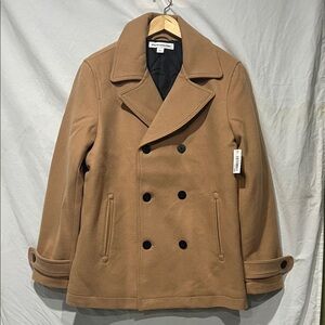 Amazon Essentials Men's Camel Peacoat